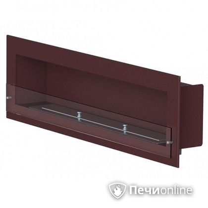 Биокамин ЭкоЛайф Window 800 Glass black burgundy в Чернушке